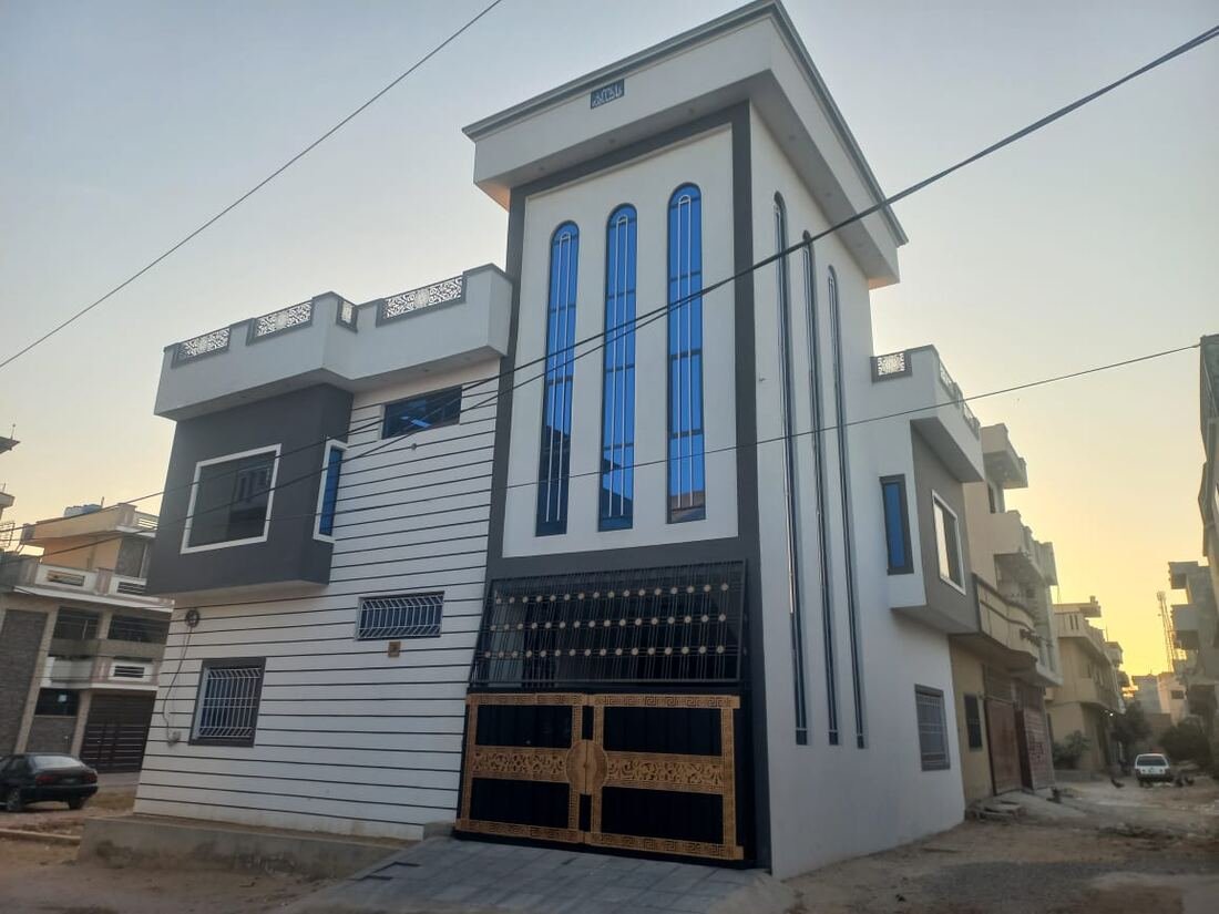 Completed GH Builders house — I-14, Islamabad